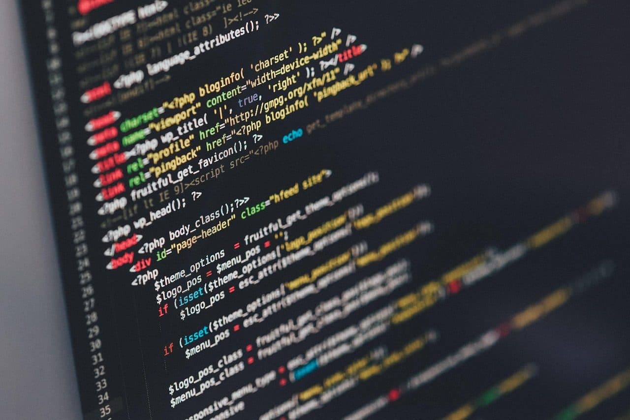 Source code displayed on a computer screen — proxy cores like sing-box and Xray are configured through JSON; follow the official docs as the schema evolves.